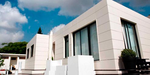 Showrooom Barral Cer&aacute;mica Fachadas ventiladas