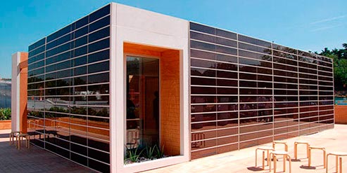 Showrooom Barral Cer&aacute;mica Fachadas ventiladas