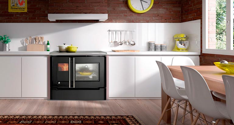 Showroom Barral Climatizaci&oacute;n calor chimenas metalicas