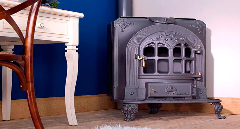 Showroom Barral Climatizaci&oacute;n calor chimenas metalicas